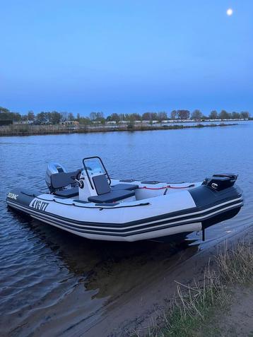 OPEN 4.8 RIB | Honda 60PK | Pega trailer | Vaarklare set! beschikbaar voor biedingen