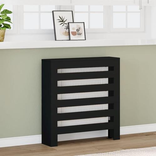 vidaXL Radiatorombouw 78x20x82 cm bewerkt hout zwart, Doe-het-zelf en Verbouw, Verwarming en Radiatoren, Nieuw, Verzenden