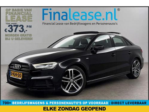 Audi A3 35 TFSI S-Line Marge 150PK Panodak LED Navi €373pm, Auto's, Audi, Lease, Automaat, Sedan, Benzine, Zwart, Verzenden