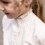 Blouse Emilia (aop creme stripe), Kinderen en Baby's, Kinderkleding | Maat 128, Nieuw, LEVV, Meisje, Overhemd of Blouse
