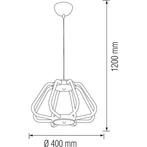 LED Hanglamp - Phoena - Industrieel - 38W - Natuurlijk Wit, Ophalen of Verzenden, Nieuw, Metaal