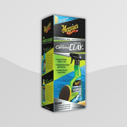 Meguiars Hybrid Ceramic Synthetic Clay Kit (Exterieur), Auto diversen, Onderhoudsmiddelen, Ophalen of Verzenden
