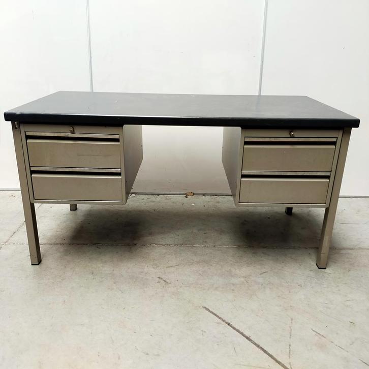 Ahrend Oda industrieel bureau met ladekast - 150x75 cm, Doe-het-zelf en Verbouw, Werkbanken, Ophalen of Verzenden