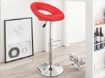 Set Van 2  Barstoel Berga Pu Rood, Huis en Inrichting, Stoelen, Nieuw, Ophalen of Verzenden, Modern, Stof