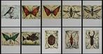 Bernard Buffet (1928-1999) - Les Insectes : 10 lithographies