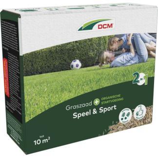 Graszaad speelgazon 2-in-1 |  DCM | 10 m², Tuin en Terras, Gras en Kunstgras, Nieuw, Verzenden