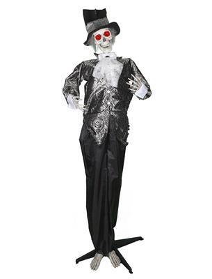 Halloween Decoratie Bruidegom 182 Cm Met Licht En Geluid, Kinderen en Baby's, Speelgoed | Poppen, Overige typen, Nieuw, Verzenden