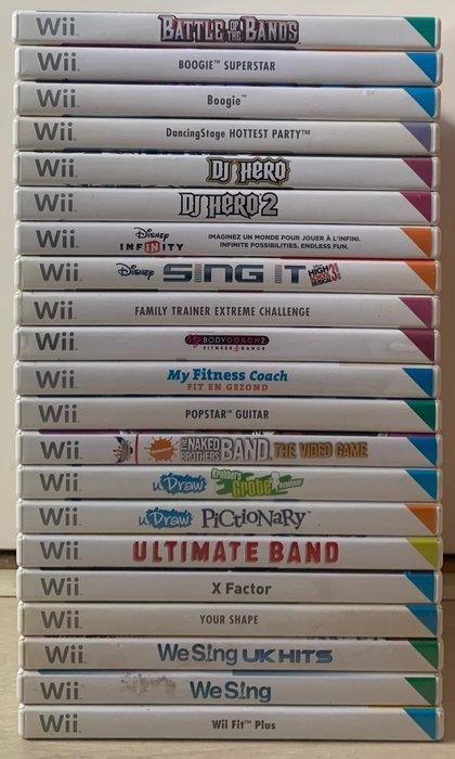 Nintendo - Wii - 21 Various games - Videogame, Spelcomputers en Games, Spelcomputers | Overige Accessoires