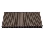 Composiet Vlonderplank Coffee 2,3 X 14,8 Cm Houtnerf /, Verzenden, Nieuw