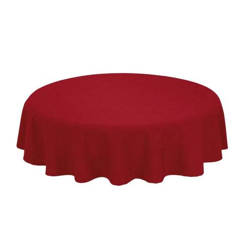 Tafelkleden Rond Red Rood 178cm Ø - Treb SP, Huis en Inrichting, Tafelkleden, Nieuw, Verzenden