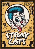 Posters - Poster Stray Cats - Stray Cats, Verzenden, Zo goed als nieuw
