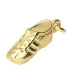 Gouden Voetbalschoen middel ketting hanger, Sieraden, Tassen en Uiterlijk, Verzenden, Nieuw