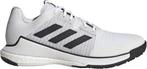 ADIDAS - maat 48 2/3- CRAZYFLIGHT M HP3355 WHITE BLACK, Verzenden, Nieuw