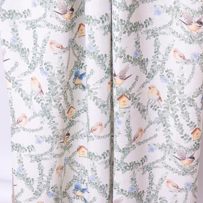 Stoffen Little Birds Garden – katoen 100% – vogeltjes en, Antiek en Kunst, Antiek | Kleden en Textiel