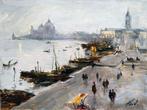 Mikhail Kraiev (1957) - Venise dans la Brume Matinale -, Antiek en Kunst