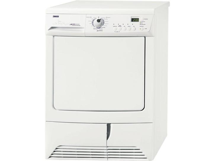 Zanussi ZTE285 - Condensdroger - 7 kg - LCD-display, Witgoed en Apparatuur, Wasdrogers, Zo goed als nieuw, Verzenden
