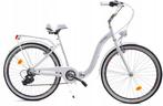 Vouwfiets - 28 inch - met 7 versnellingen - alu - wit, Fietsen en Brommers, Fietsen | Vouwfietsen, Ophalen of Verzenden, Nieuw