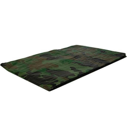 3x4 pe camouflage zeil army decoratief, Doe-het-zelf en Verbouw, Zeil en Folie, Zeil, Nieuw, 15 m² of meer, Ophalen of Verzenden