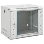 vidaXL Netwerkkast wandgemonteerd 9U 19 IP20 53x40x45 cm, Verzenden, Nieuw