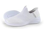 Skechers Instappers in maat 40 Wit | 10% extra korting, Skechers, Verzenden, Zo goed als nieuw, Wit