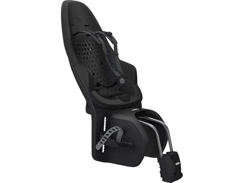 Thule Yepp 2 maxi Fietszitje Midnight Black One-Size, Fietsen en Brommers, Fietsaccessoires | Fietsstoeltjes, Zo goed als nieuw
