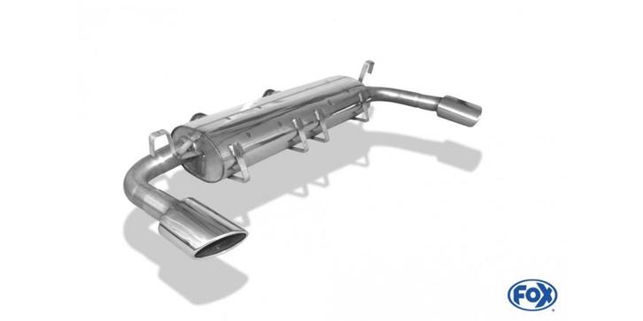 FOX Lexus SC430 einddemper, dwarsuitgang rechts/links - 115x, Auto-onderdelen, Uitlaatsystemen, Nieuw, Verzenden