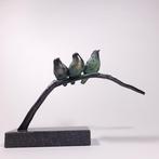 J. Zak - Three Little Sparrows on the Branch (Bronze)