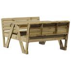 Picknicktafel voor kinderen 88x122x58 cm gempregneerd hout, Tuin en Terras, Nieuw, Verzenden