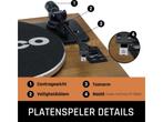 Lenco Platenspeler met Bluetooth - Vier ingebouwde Speakers, Verzenden, Zo goed als nieuw