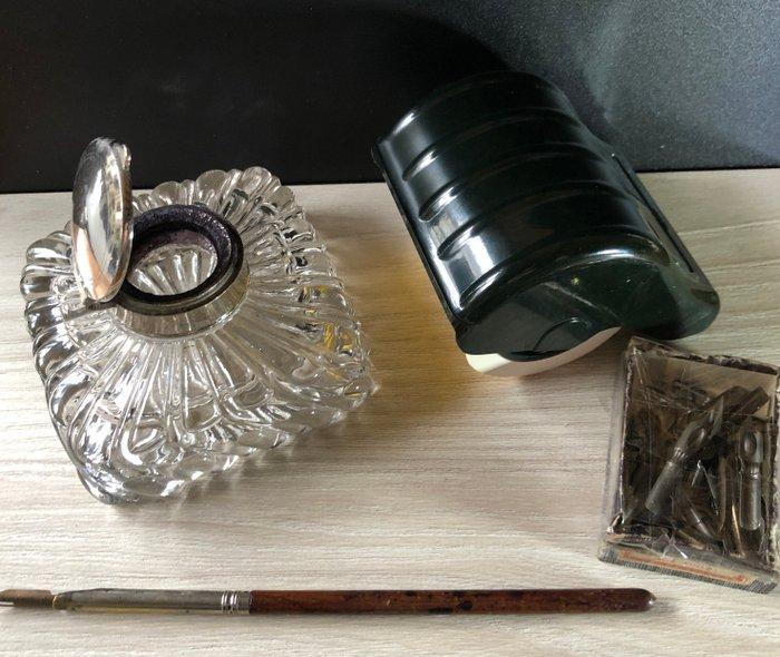 Zonder minimumprijs - Pennenbakje (3) - Bakeliet, Verzamelen, Pennenverzamelingen