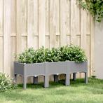 vidaXL Plantenbak met poten 120x40x42 cm polypropeen, Tuin en Terras, Bloempotten, Verzenden, Nieuw