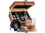 Veiling - Whisky set met 6 Koelstenen &amp; Whiskey Glas