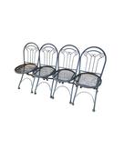 Klapstoel - IJzer, Metaal, Rete Merallica - Set van vier