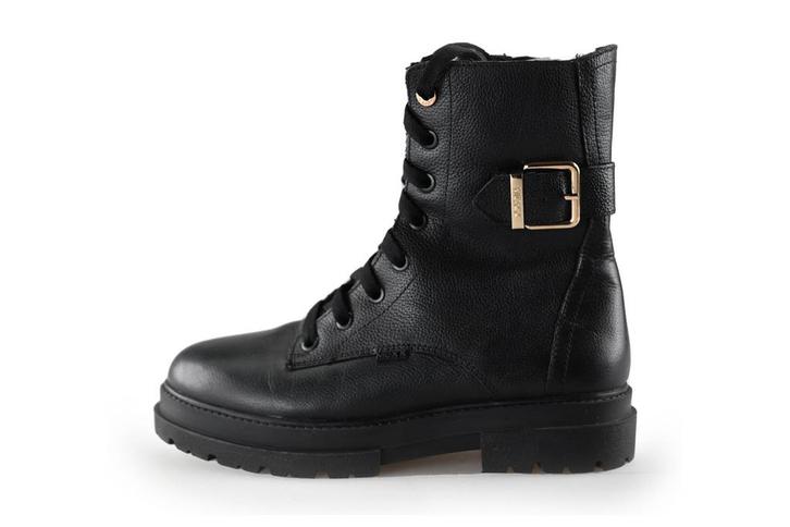 Mexx veterboots in maat 35 Zwart | 25% korting, Kinderen en Baby's, Kinderkleding | Schoenen en Sokken, Jongen of Meisje, Zo goed als nieuw