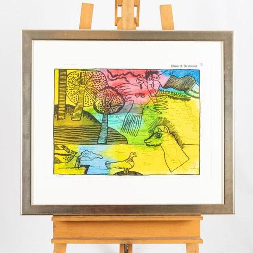Corneille (1922-2010) - Holland atlas - Noord Brabant, Antiek en Kunst, Antiek | Overige Antiek