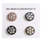 Fako Bijoux - 4x Magnetische Broche Kristal - Hoofddoek, Verzenden, Nieuw