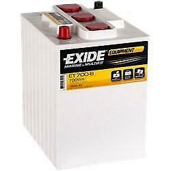 Exide Equipment accu 6V 190Ah 244x190x275, Auto-onderdelen, Accu's en Toebehoren, Verzenden