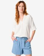 HEMA Dames top Lynn wit van €24.99 voor €12.49 sale, Verzenden, Nieuw