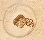 Art Deco - Doos - .950 zilver, Vermeille