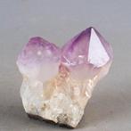 Kwarts Bergkristal en Amethist punten - Hoogte: 11.5 cm -, Verzamelen, Mineralen en Fossielen