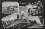 ROCKANJE AAN ZEE - Meerluik Groeten uit Rockanje aan Zee, Verzamelen, Ansichtkaarten | Nederland, Gelopen, Verzenden