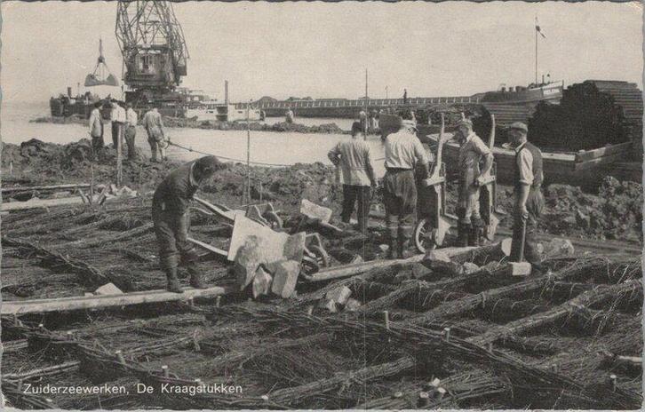 ZUIDERZEEWERKEN - De Kraagstukken, Verzamelen, Ansichtkaarten | Nederland, Verzenden