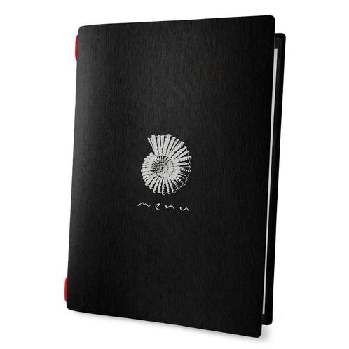 Menumap / Menukaart Mappen - Type: ECO-Black-Schelp - A4, Zakelijke goederen, Horeca | Overige