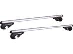 Aluminium dakdragers - 120 cm - Draagvermogen 90 kg - Zilver, Huis en Inrichting, Verzenden, Zo goed als nieuw