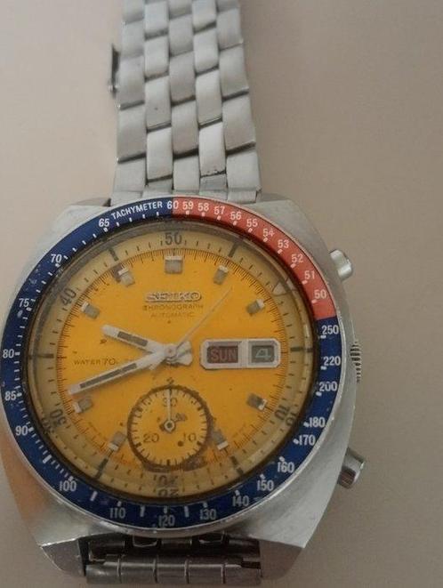 Seiko - 6139-6000 pogue - Zonder Minimumprijs - Heren - 1970, Sieraden, Tassen en Uiterlijk, Horloges | Antiek