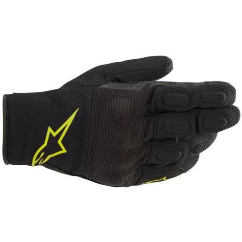 Alpinestars S Max Drystar Handschoenen Zwart Geel Fluo, Motoren, Kleding | Motorkleding, Heren, Nieuw met kaartje, Handschoenen