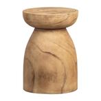 *WOONWINKEL* Woood Bink Houten Kruk Natuurlijk, Verzenden, Nieuw, Hout