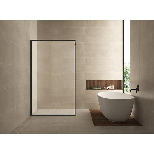Wiesbaden Douchewand Square 10mm 100x200cm Stabilisatiestang, Doe-het-zelf en Verbouw, Sanitair, Douche, Nieuw, Ophalen of Verzenden