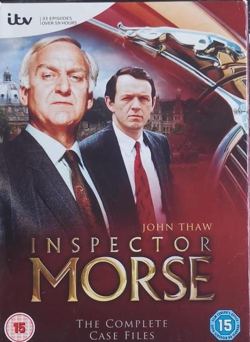 Inspector Morse complete case files         Gratis verzenden, Cd's en Dvd's, Dvd's | Tv en Series, Zo goed als nieuw, Boxset, Overige genres