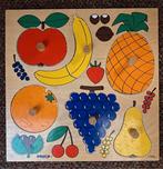 Educo inlegpuzzel fruit (6 knoppen), Verzenden, Nieuw